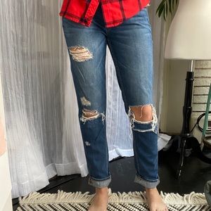 PAIGE Destructed Denim - Jimmy Jimmy Skinny